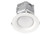 Halco Lighting Technologies HAL8928 ProLED Commercial Retrofit Downlight 4in 10W 2700K 3000K 4000K or 5000K 120-277V Dimmable Baffle Trim Junction Box