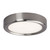 Galaxy Lighting L622031BN Dimmable 120V AC LED Flush Mount Brushed Nickel with White Acrylic Lens