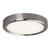 Galaxy Lighting L622032BN Dimmable 120V AC LED Flush Mount Brushed Nickel with White Acrylic Lens