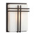 Galaxy Lighting 215640BZ 1-Light Outdoor/Indoor Wall Sconce - Bronze with Satin White Glass