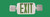 Orion Lighting ECSUB HARRIS LED Exit Signs & Emergency Combination