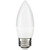 Sunlite 41773-SU ETF/LED/7W/940/6PK Dimmable E26 Base Torpedo Frosted 90CRI 4000K 6 Pack