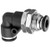 USA Sealing ZUSA-TF-PTC-1014 Push to Connect Tube Fittings-Bulkhead Through Wall Elbow Connector