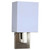 Arkansas Lighting 3477C-B 12.75"H Brushed Nickel Wall Sconce