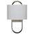 Arkansas Lighting 3486CA 18" Brushed Nickel Wall Sconce