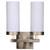 Arkansas Lighting 3884C 11-7/8"H Brushed Nickel Wall Sconce