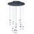 Arkansas Lighting 3931P-LED-12 Polished Chrome LED 12-Light Pendant