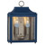 Arkansas Lighting 4172C 12"H Denim and Aged Brass Wall Lamp