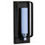 Arkansas Lighting 4413C 16" Matte Black and Brushed Nickel Wall Sconce