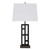Arkansas Lighting 5725E2OGU 31.5"H Old Espresso and Brushed Nickel Table Lamp