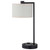 Arkansas Lighting Oil-Rubbed Bronze Table Lamp with USB 21" Oil Rubbed Bronze Table Lamp