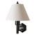 Arkansas Lighting 5817S 18"H Dark Bronze Single Arm Wall Lamp
