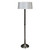 Arkansas Lighting 5835FKD 61.5" Espresso and Brushed Nickel Floor Lamp