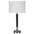 Arkansas Lighting Brushed Nickel Desk Lamp with Textured Base 28.5" Espresso and Brushed Nickel table lamp