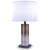 Arkansas Lighting 6244TD-BO 27"H Beige Onx and Burnished Bronze Table Lamp