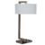 Arkansas Lighting 6253E2OD 26" Brushed Nickel Table Lamp