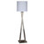 Arkansas Lighting 6263FKD 62.5" Brushed Nickel Floor Lamp