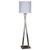 Arkansas Lighting 6263FO 62.5" Brushed Nickel Floor Lamp