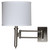 Arkansas Lighting 6283S 16" Brushed Nickel Single Wall Lamp