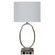 Arkansas Lighting 6342E2O 23.75" Brushed Nickel Table Lamp