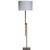 Arkansas Lighting 6349FKD 63"H Antique Brass Parallel Floor Lamp