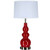Arkansas Lighting 6351EO-TR 29" Tanager Ceramic and Brushed Nickel Table Lamp