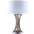 Arkansas Lighting 6397E2O 27" Brushed Brass and Champagne Base Table Lamp
