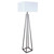 Arkansas Lighting 6475FR-SN 63"H Brushed Nickel Floor Lamp