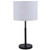 Arkansas Lighting 6500T-NBD 23"H Matte Black Table Lamp