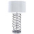 Arkansas Lighting Modern Desk Lamp in Polished Chrome 28" Polished Chrome Table Lamp