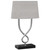 Arkansas Lighting Figure-8 Modern Desk Lamp in Polished Nickel 25" Polished Nkl/Dark Bronze Table Lamp