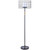 Arkansas Lighting 6610FKD 61" Floor Lamp shown in Pottery Bronze with Brushed Brass accents