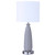 Arkansas Lighting 6612EO 32" Warm Grey and Brushed Nickel Table Lamp