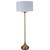 Arkansas Lighting 6781FD 65"H Light Brushed Brass Floor Lamp