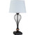 Arkansas Lighting 6827EOUD 30" Table Lamp shown in Pottery Bronze Texture with Emperador Dark Resin accent piece with one outlet and one USB port Arkansas Lighting 6827EOUD 30" Table Lamp shown in Pottery Bronze Texture with Emperador Dark Resin accent piece with one outlet and one USB port