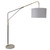 Arkansas Lighting 7042FKD 76"H Dark Bronze Powder Coat and Satin Brass Floor Lamp with White Marble Base