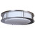 Arkansas Lighting C3689A-L001-G017-LD2790-CD05-M 16" Brushed Nickel LED Ceiling Fixture