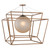 Arkansas Lighting P120A-S-300300187-240240187-A08-LS01-ACB-P050 Two Tier Metallic Gold Cage Pendant Arkansas Lighting P120A-S-300300187-240240187-A08-LS01-ACB-P050 Two Tier Metallic Gold Cage Pendant