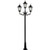 Dabmar GM1303S THREE HEAD POST LIGHT FIXTURE