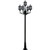 Dabmar GM1805 FIVE HEAD POST LIGHT FIXTURE