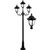 Dabmar GM5525 THREE HEAD POST LIGHT FIXTURE