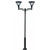 Dabmar GM9520 DUAL HEAD POST LIGHT FIXTURE