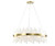 Zeev Lighting CD10371/20/AGB Torrent Collection Chandelier
