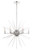 Zeev Lighting CD10179/6/CH The Pulsar Collection Chandelier