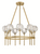 Zeev Lighting CD10270/9/AGB The Parisian Collection Chandelier