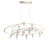 Zeev Lighting CD10290/LED/SL-AG The Orchard Collection Chandelier