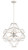 Zeev Lighting CD10231/6/SW-SL The Unity Collection Lighting