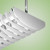 Techlight 1398 Eclipse Series 9" Baffle Linear Fluorescent