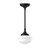 Montclair Light Works Schoolhouse Stem Hung Pendant Light