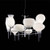 Scangift Venezia Horizontal_6L Suspension Light Fixture